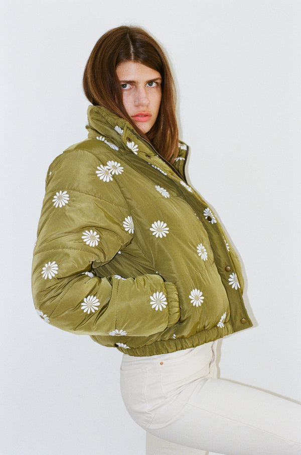 Kaki puffer Jacket