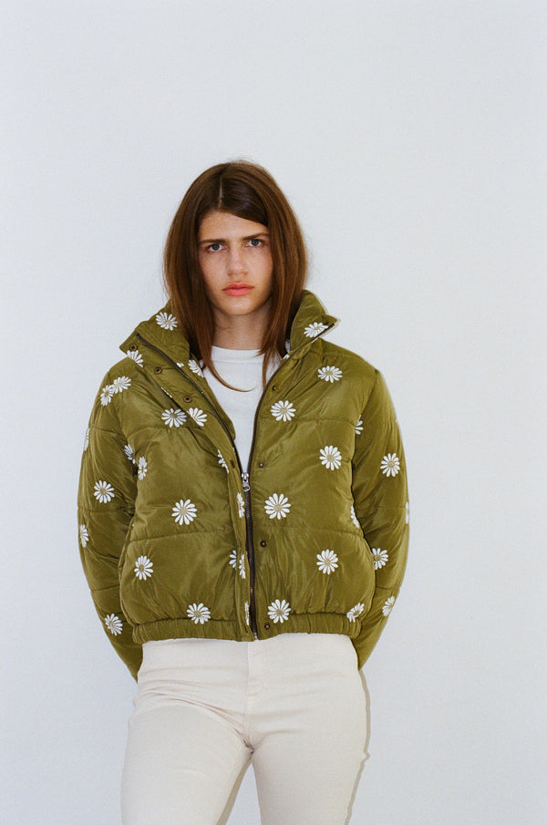 Kaki puffer Jacket