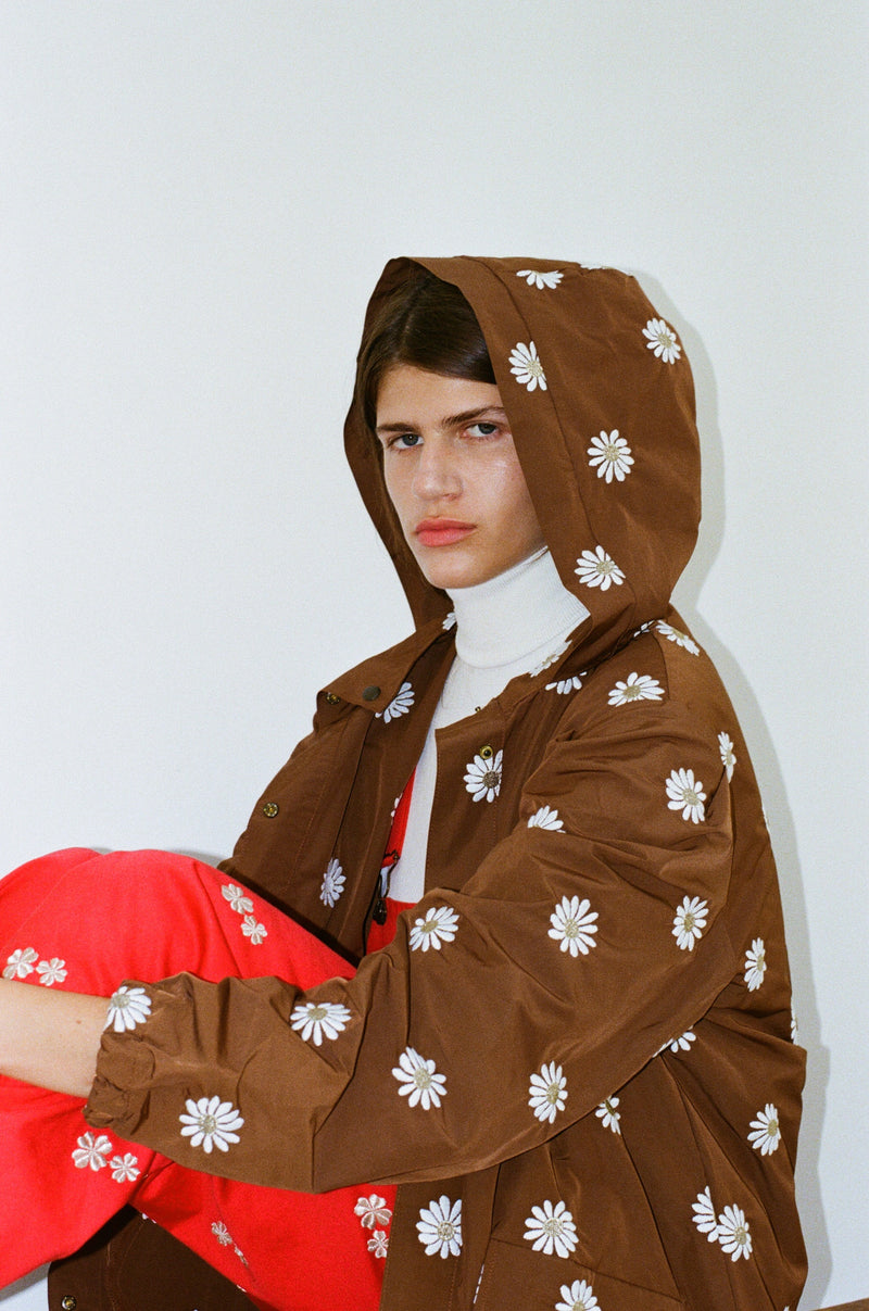 Chocolat BiG FLOWER raincoat