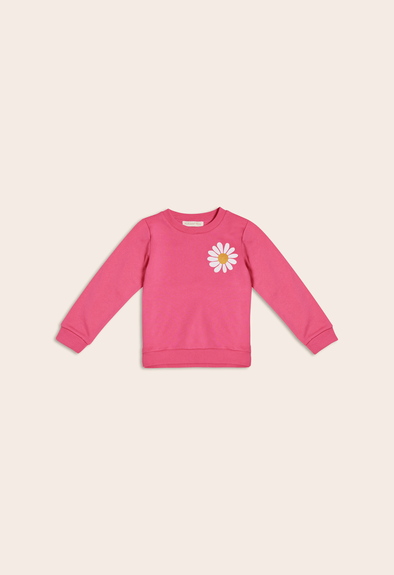 Children's fuchsia sweatshirt 