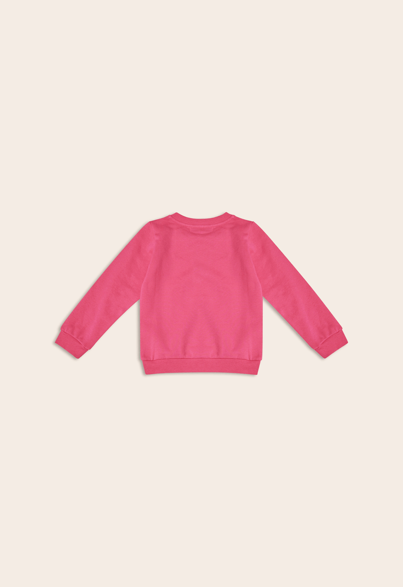 Children's fuchsia sweatshirt 